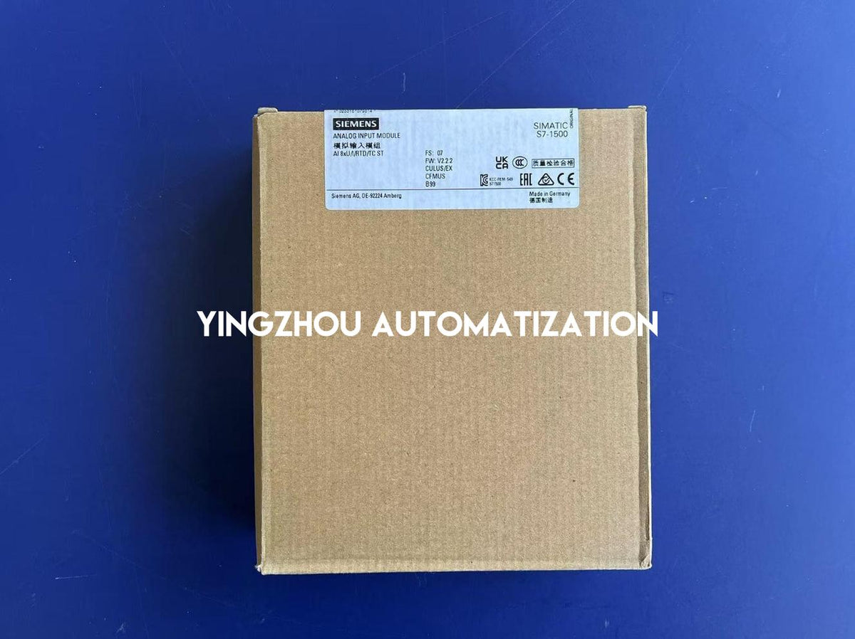 Siemens SIMATIC S7-1500 Analog Input Module | 8-Channel U/I/RTD/TC | 6ES7531-7KF00-0AB0-vezhoo