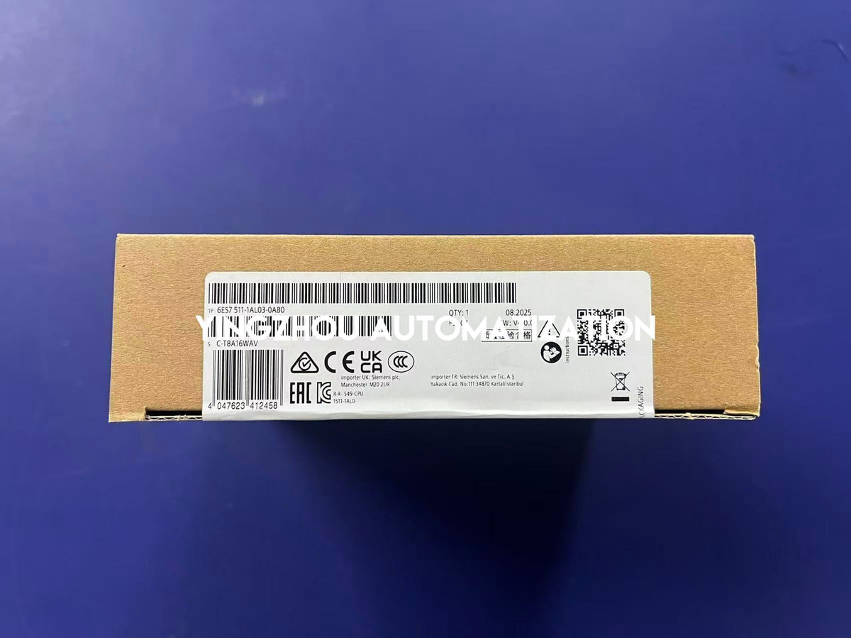 Siemens SIMATIC S7-1500 CPU 1511-1 PN | 150KB Work Memory | 6ES7511-1AL03-0AB0-vezhoo