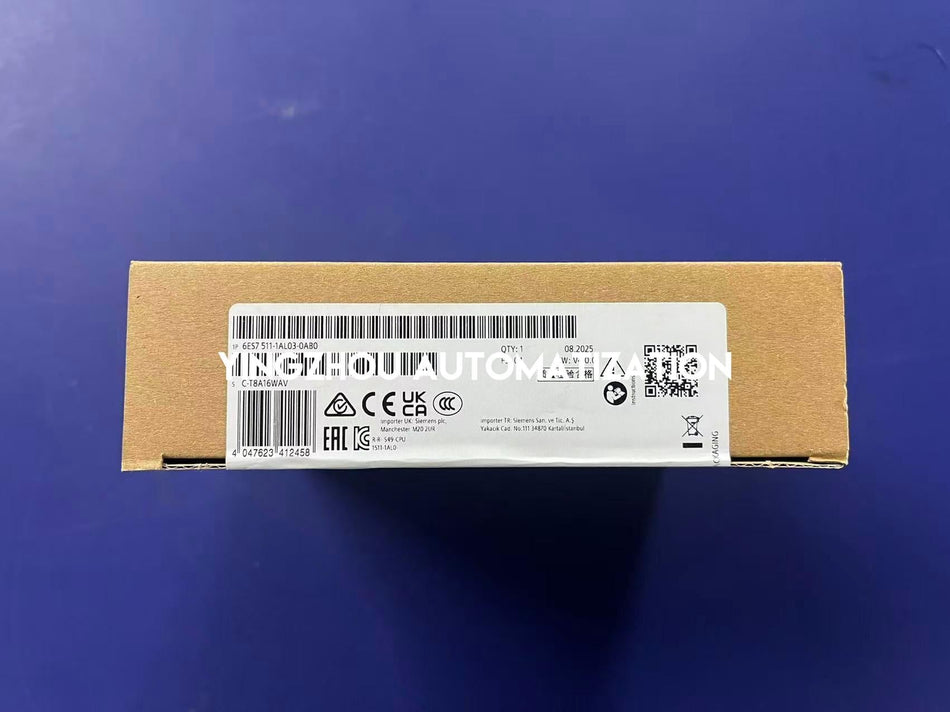 Siemens SIMATIC S7-1500 CPU 1511-1 PN | 150KB Work Memory | 6ES7511-1AL03-0AB0-vezhoo