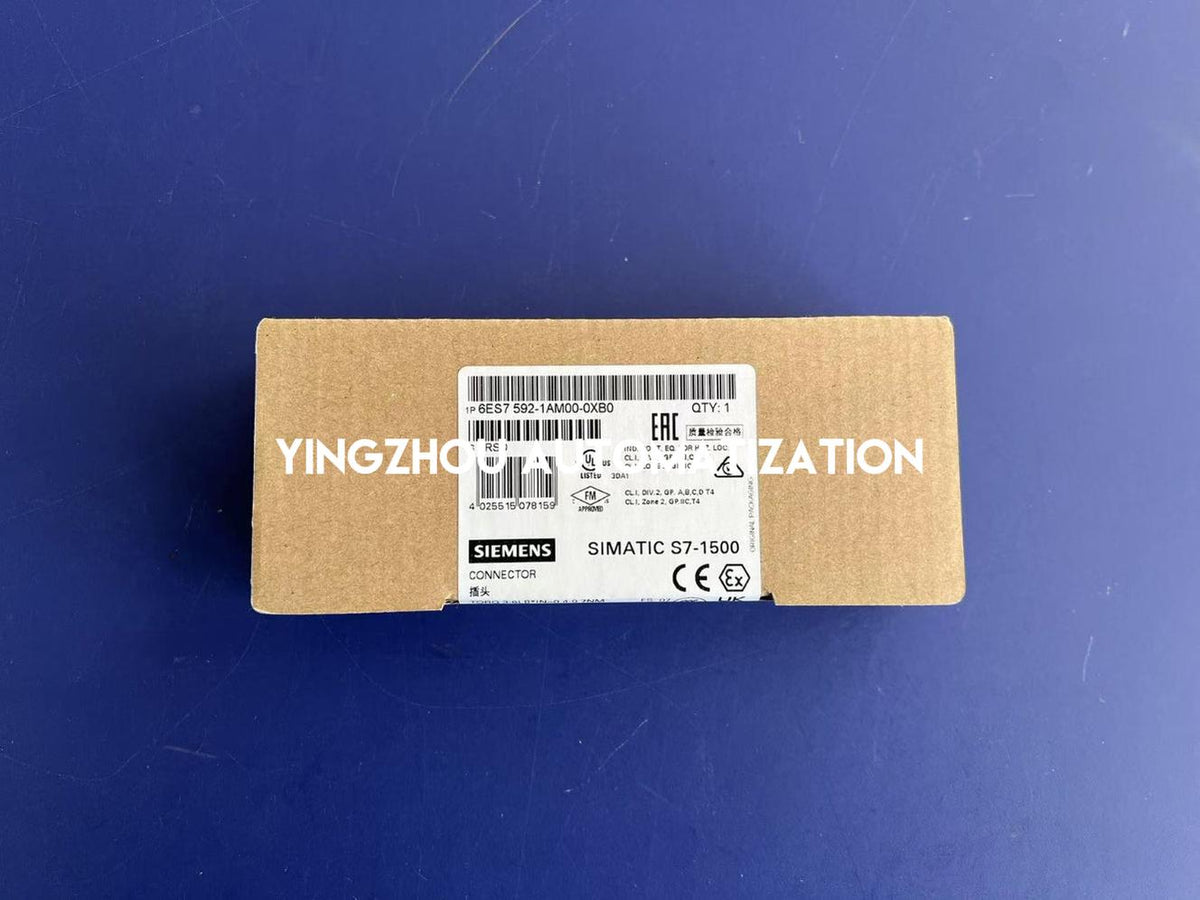 Siemens SIMATIC S7-1500 Front Connector | 40-Pin, Push-In Terminals | 6ES7592-1AM00-0XB0-vezhoo