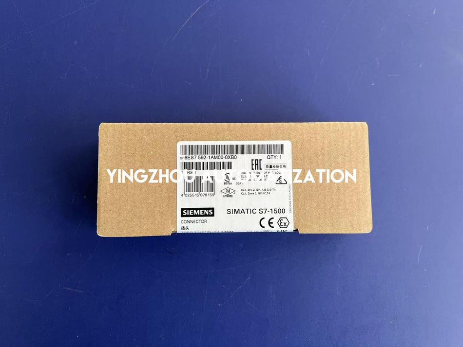 Siemens SIMATIC S7-1500 Front Connector | 40-Pin, Push-In Terminals | 6ES7592-1AM00-0XB0-vezhoo