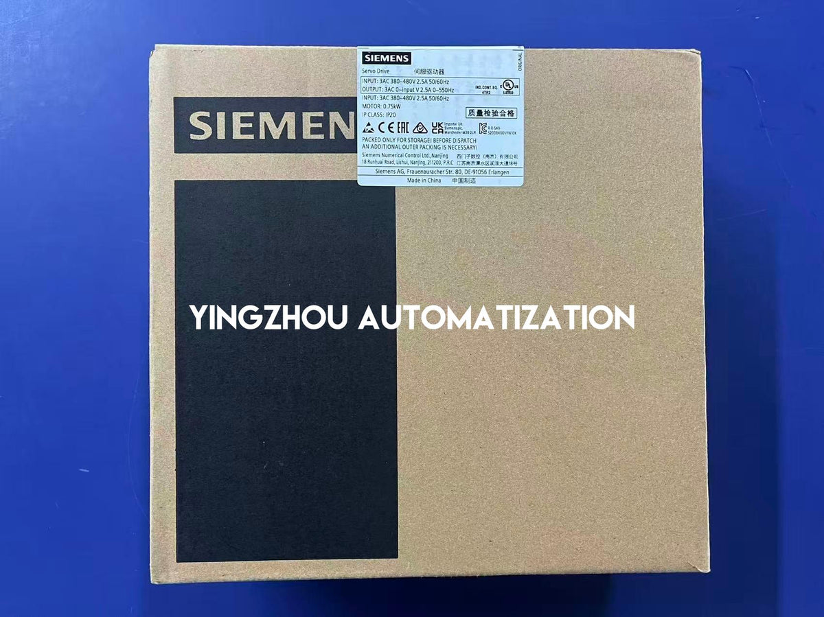 Siemens SINAMICS G120X VFD | 0.75kW (1.0HP), 380-480V AC, 3-Phase, Integrated Filter-vezhoo