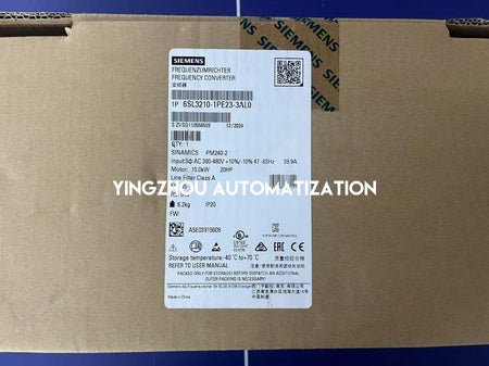 Siemens SINAMICS PM240-2 Power Module | 15kW (20HP), 3AC 380-480V, Filtered | 6SL3210-1PE23-3AL0-vezhoo