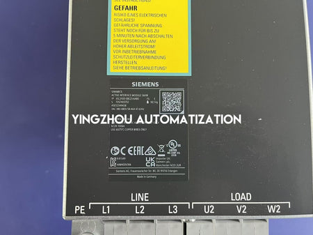 Siemens 6SL3100-0BE23-6AB0 SINAMICS S120 Active Interface Module - 36kW | Original Drive Component-vezhoo