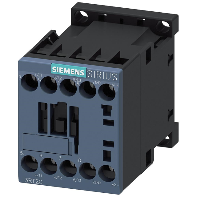 Siemens SIRIUS 3RT2016-1BB42 Power Contactor | S00 | 9A | 4kW | 24V DC Coil | 2 NO Aux-vezhoo