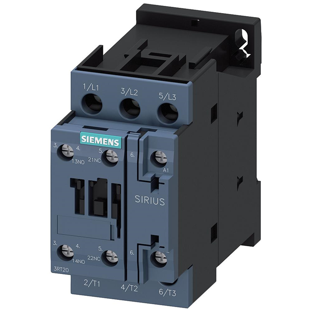Siemens SIRIUS 3RT2026-1AU00 Power Contactor | 3-Pole | 25A | 11kW | 240V AC Coil-vezhoo