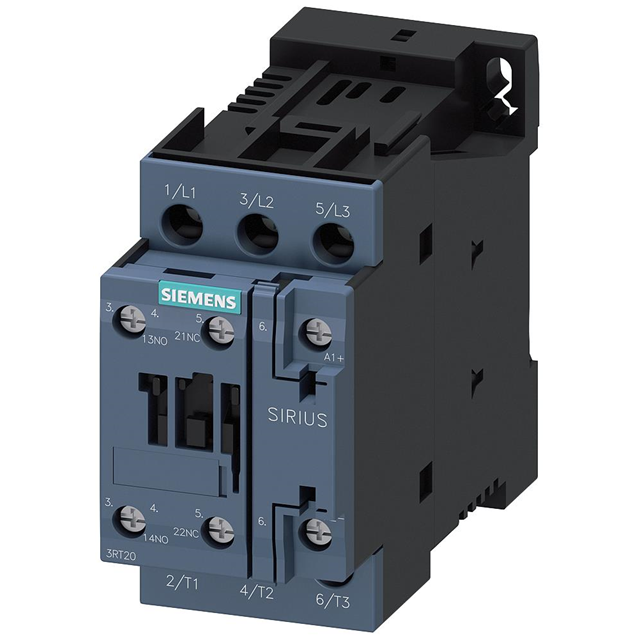 Siemens SIRIUS 3RT2027-1BB40 Power Contactor | 3-Pole | 32A | 15kW | 24V DC Coil-vezhoo