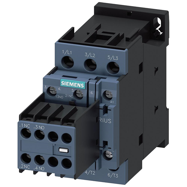 Siemens SIRIUS 3RT2028-1AP04 Power Contactor | Size S0 | 38A | 18.5kW | 230V AC Coil | 2 NO + 2 NC Aux-vezhoo
