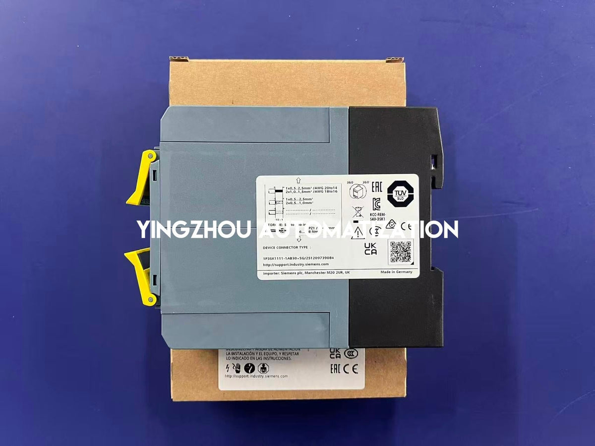 Siemens SIRIUS 3SK1111-1AB30 Safety Relay | 24V AC/DC | 3NO + 1NC Contacts-vezhoo