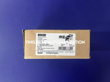 Siemens SIRIUS Power Contactor | 18.5kW (40A), 24V DC Coil | 3-Pole, 1NO+1NC | 3RT2028-1BB40-vezhoo