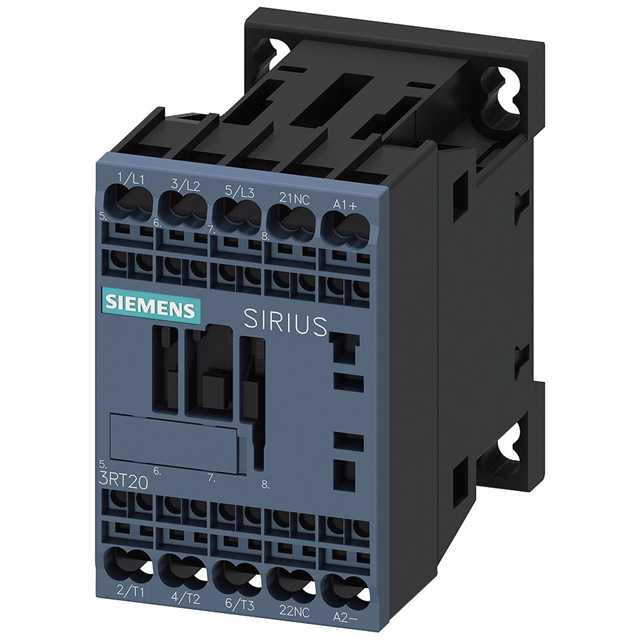 Siemens SIRIUS Power Contactor | 5.5 kW / 12 A | 24V DC | Spring Terminals | 3RT2017-2BB42-vezhoo
