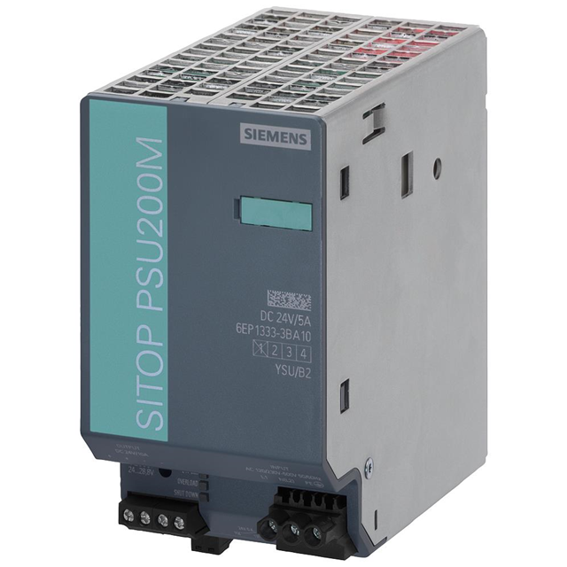 Siemens SITOP PSU200M Modular Power Supply | 1-Ph/2-Ph 24V DC / 5A | 6EP1333-3BA10-vezhoo