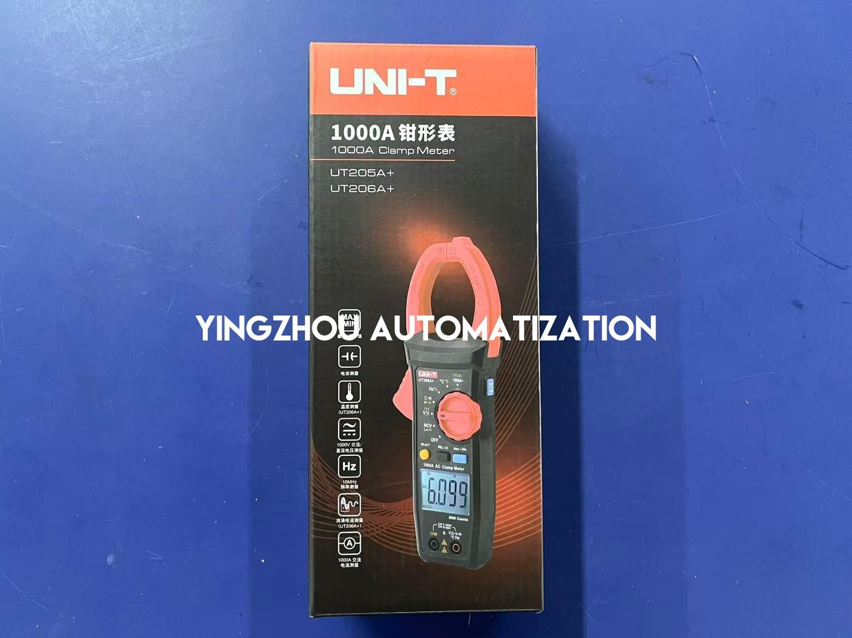 UNI-T UT205A+ Digital Clamp Meter | 1000A AC Current | 1000V AC/DC Voltage-vezhoo