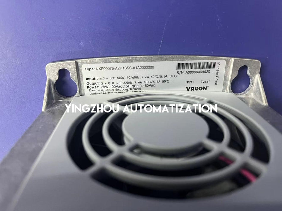 Vacon NXS00075-A2H1SSS-A1A2000000 VFD 3.0kW 4.0HP | 3-Phase 380-500V | Industrial AC Drive | Brand New Original Genuine-vezhoo