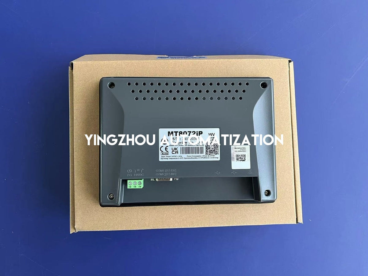 Weinview MT8072iP HMI | 7" Widescreen TFT, 800x480, 600MHz CPU, Ethernet-vezhoo