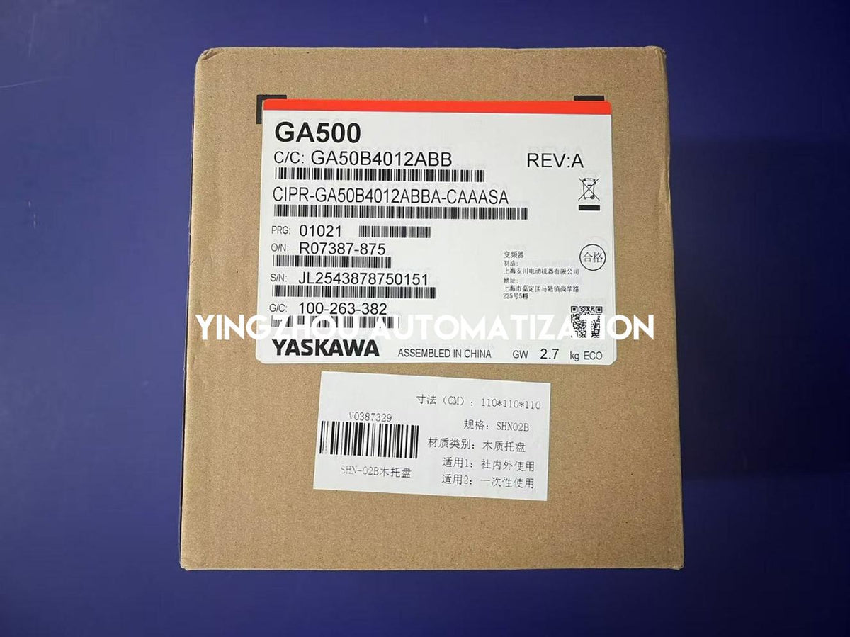 Yaskawa GA500 Industrial AC Drive | 5.5kW (7.5HP) 400V 3-Phase | CIPR-GA50B4012ABBA High-Performance VFD | Brand New Original-vezhoo
