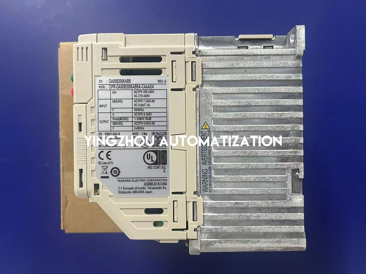 Yaskawa GA500 Industrial AC Drive | 1.1kW (1.5HP) 200V 3-Phase | CIPR-GA50B2006ABBA Micro-Drive | Brand New Original-vezhoo