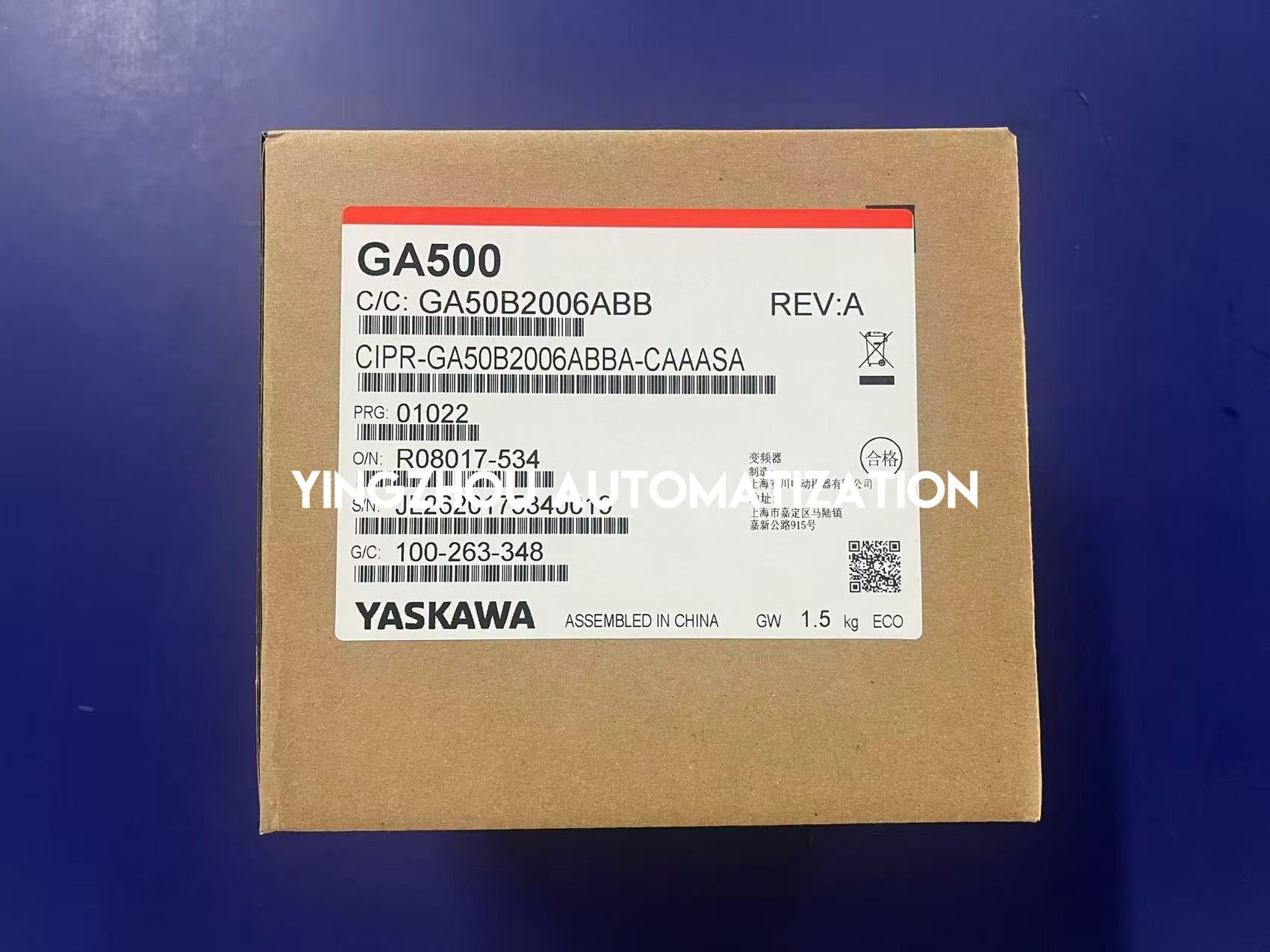 Yaskawa GA500 Industrial AC Drive | 1.1kW (1.5HP) 200V 3-Phase | CIPR-GA50B2006ABBA Micro-Drive | Brand New Original-vezhoo