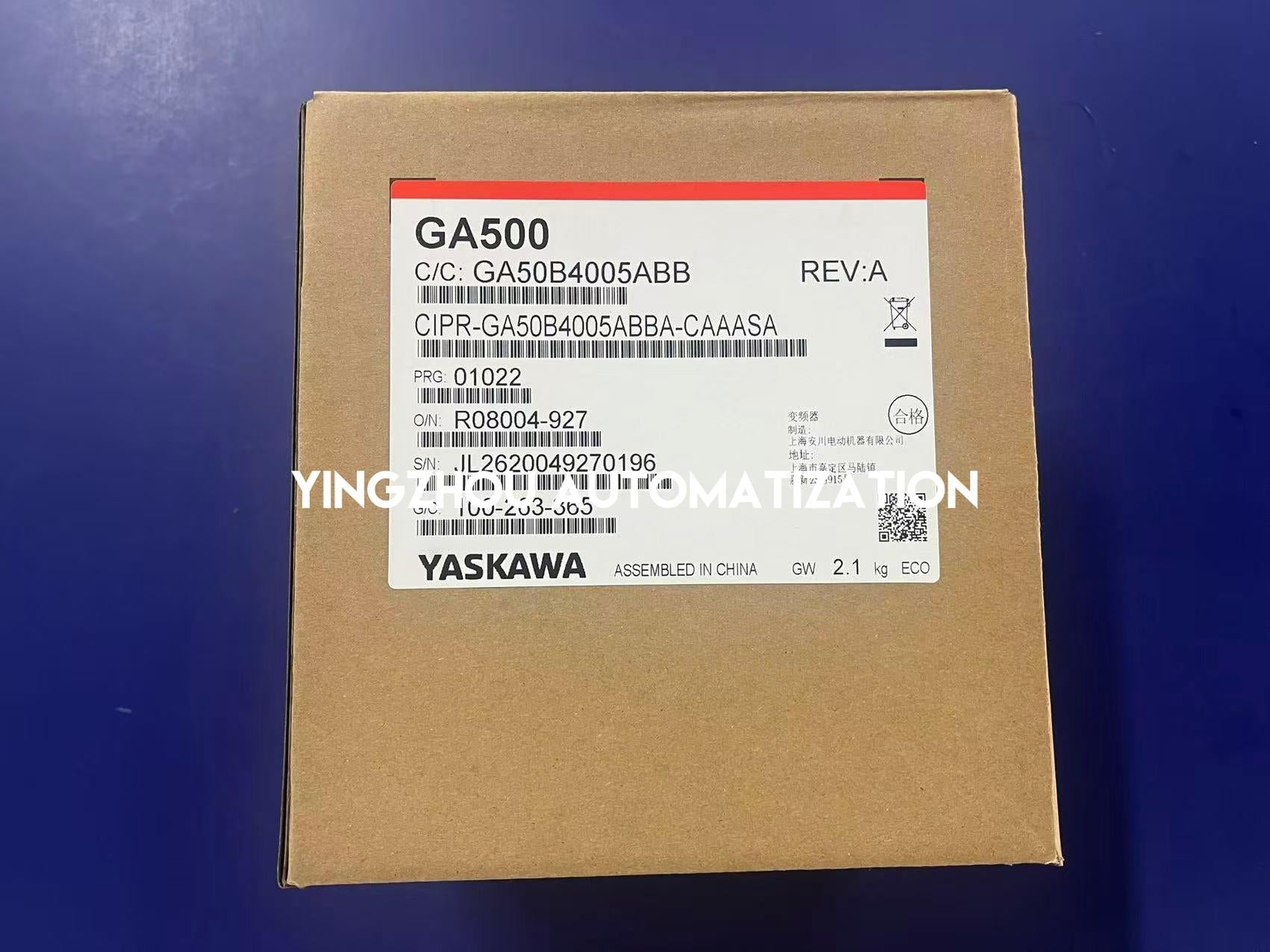 Yaskawa GA500 Industrial AC Drive | 1.5kW (2.0HP) 400V 3-Phase | CIPR-GA50B4005ABBA Micro VFD | Brand New Original-vezhoo