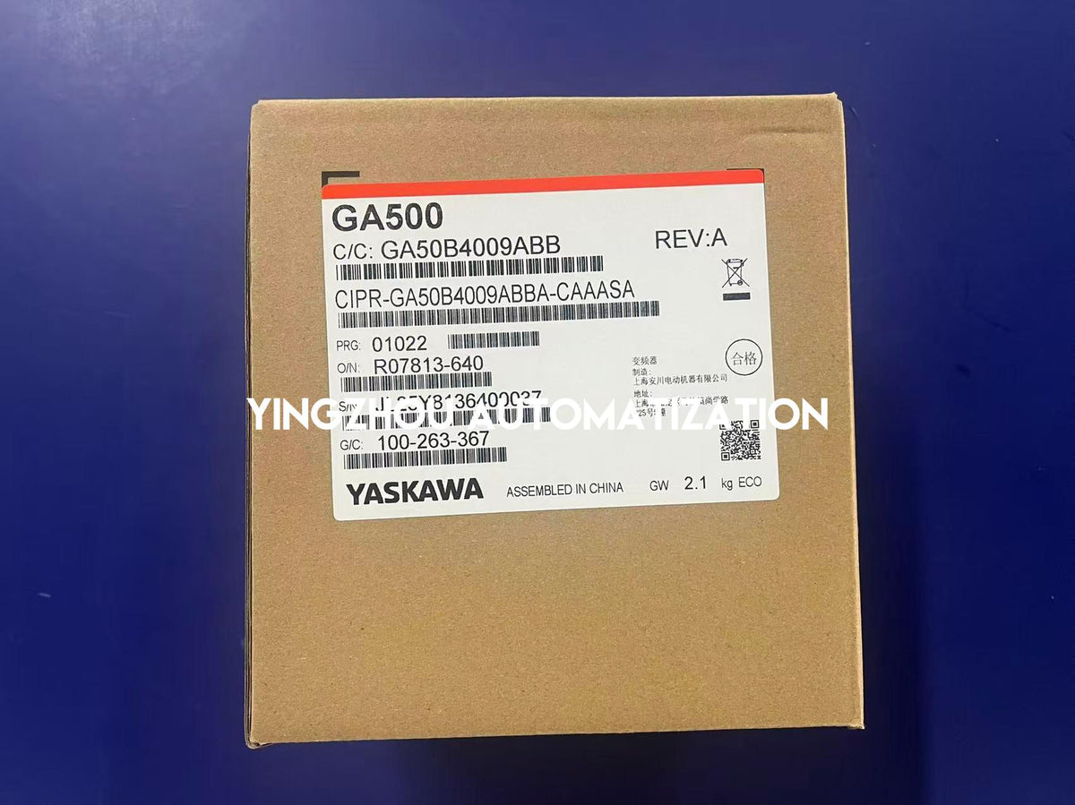 Yaskawa GA500 Industrial AC Drive | 3.0kW (4.0HP) 400V 3-Phase | CIPR-GA50B4009ABBA High-Performance VFD | Brand New Original-vezhoo