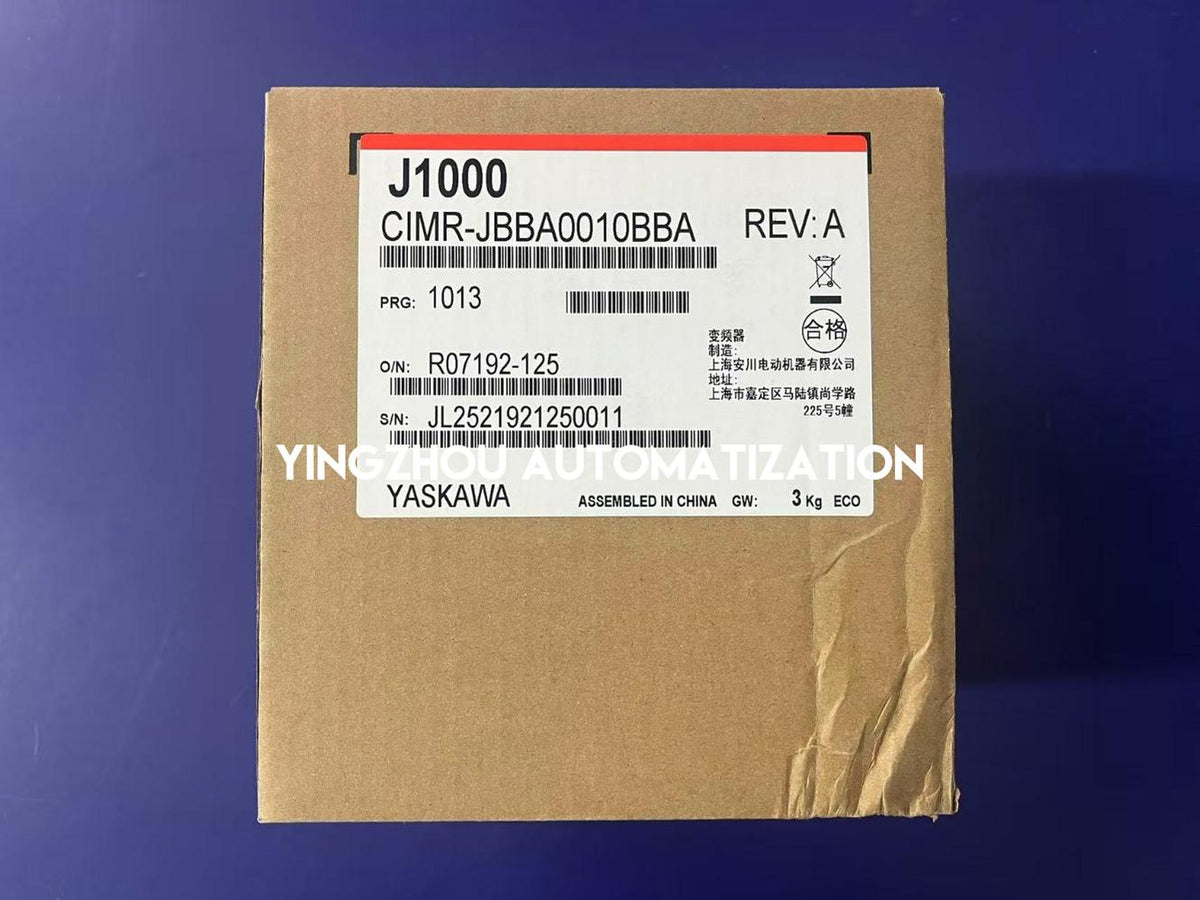 Yaskawa J1000 AC Drive | 1.5kW / 2.2kW 200V 3-Phase | CIMR-JBBA0010BBA Compact VFD | Brand New Original-vezhoo