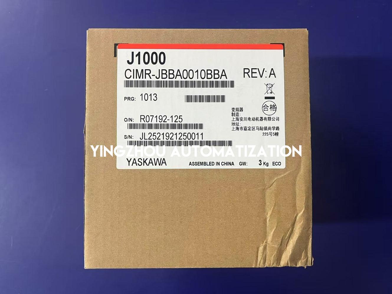 Yaskawa J1000 AC Drive | 1.5kW / 2.2kW 200V 3-Phase | CIMR-JBBA0010BBA Compact VFD | Brand New Original-vezhoo