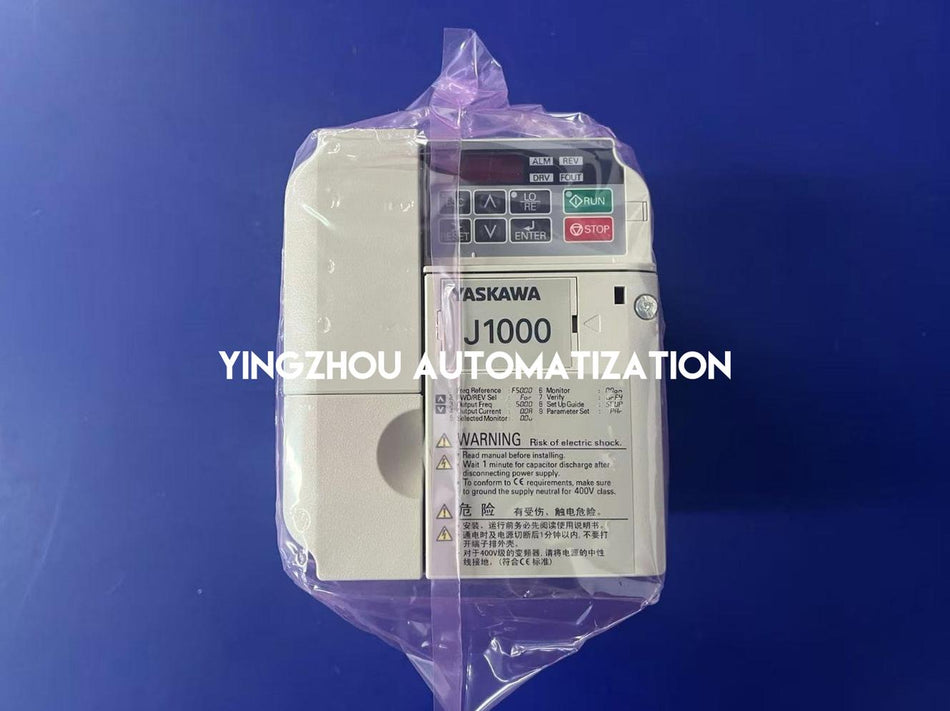Yaskawa J1000 AC Drive | 1.5kW / 2.2kW 200V 3-Phase | CIMR-JBBA0010BBA Compact VFD | Brand New Original-vezhoo