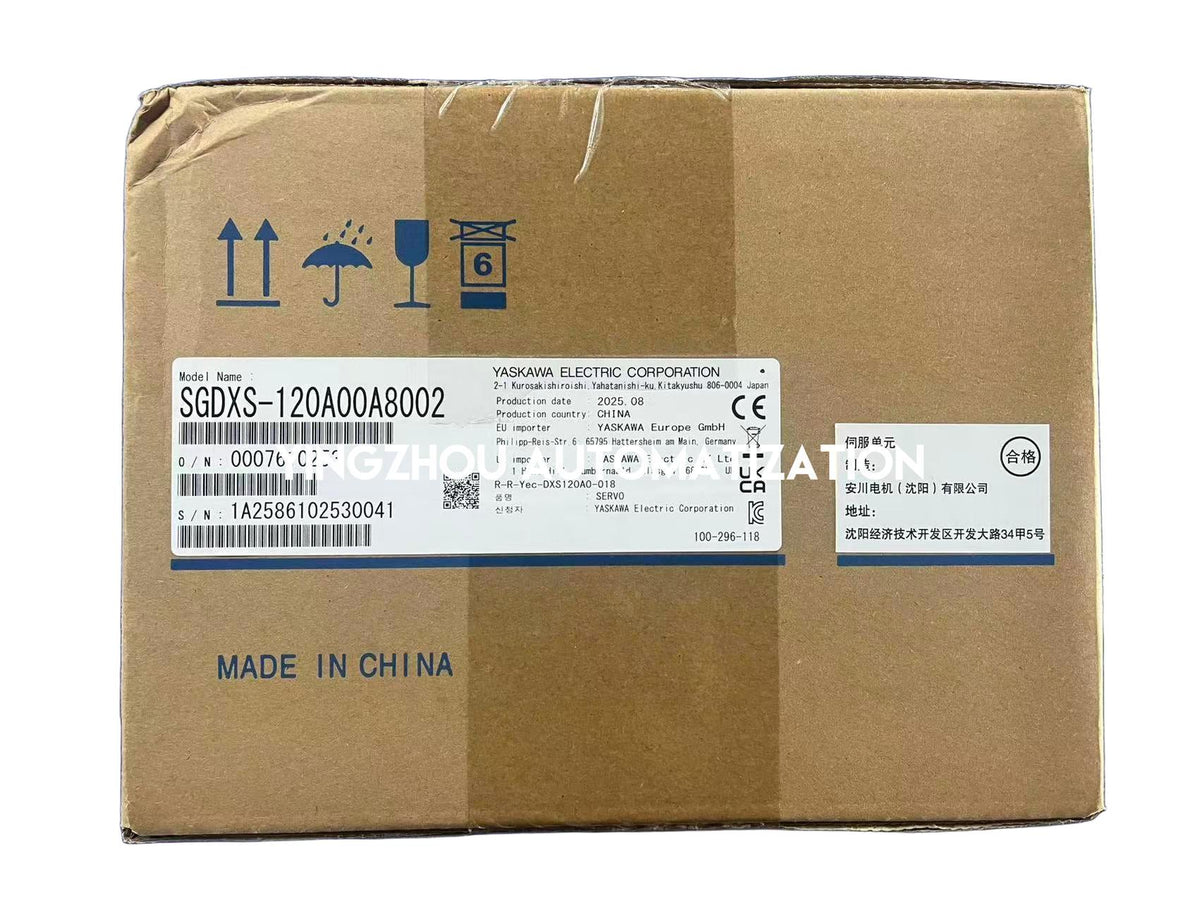 Yaskawa Sigma-X Servo Drive | 1.5kW 200V 12.0A | SGDXS-120A00A8002 SERVOPACK | Analog/Pulse Type | Brand New Original-vezhoo