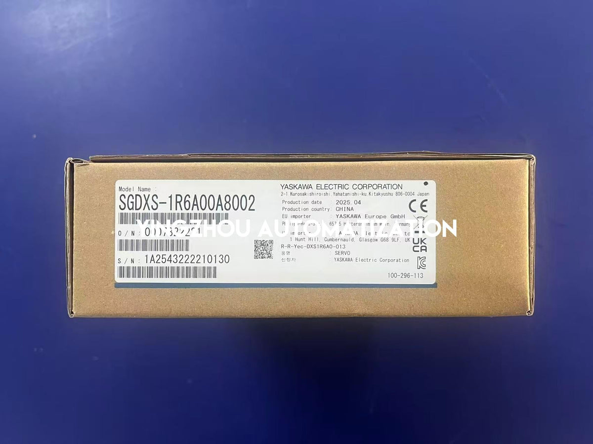 Yaskawa Sigma-X Servo Drive | 200W 200V 1.6A | SGDXS-1R6A00A8002 SERVOPACK | Analog/Pulse Control | Brand New Original-vezhoo