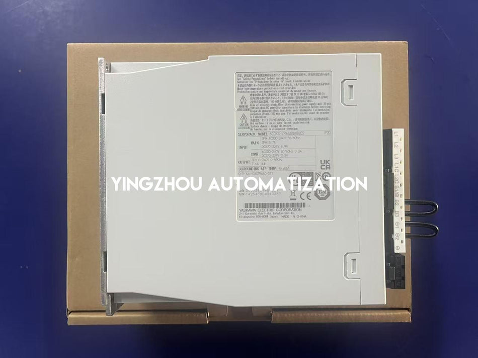 Yaskawa Sigma-X Servo Drive | 1.0kW 200V 7.6A | SGDXS-7R6A00A8002 SERVOPACK | Analog/Pulse Control | Brand New Original-vezhoo