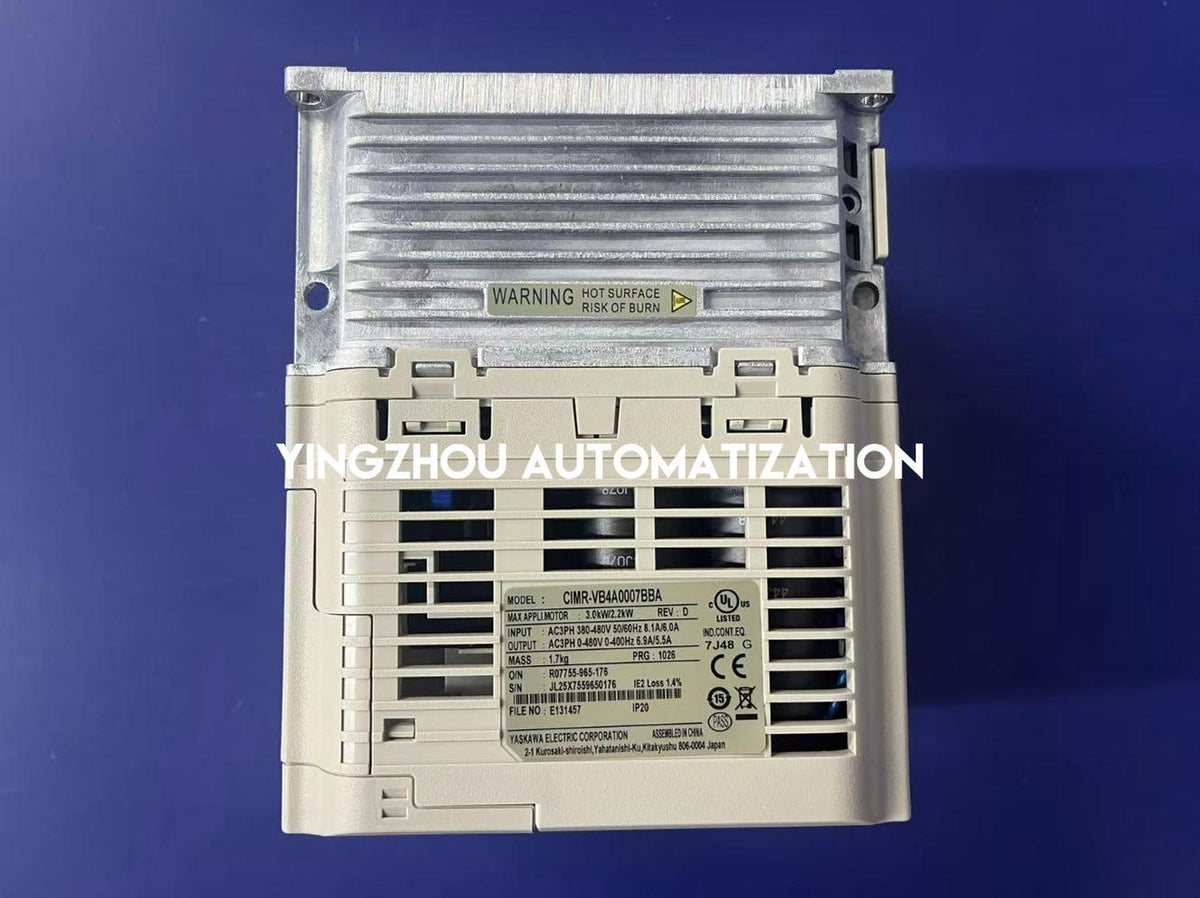 Yaskawa V1000 AC Drive | 3.0kW (4.0HP) 400V 3-Phase | CIMR-VB4A0007BBA Vector VFD | High Performance Original-vezhoo