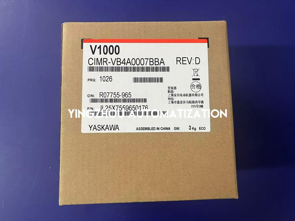 Yaskawa V1000 AC Drive | 3.0kW (4.0HP) 400V 3-Phase | CIMR-VB4A0007BBA Vector VFD | High Performance Original-vezhoo