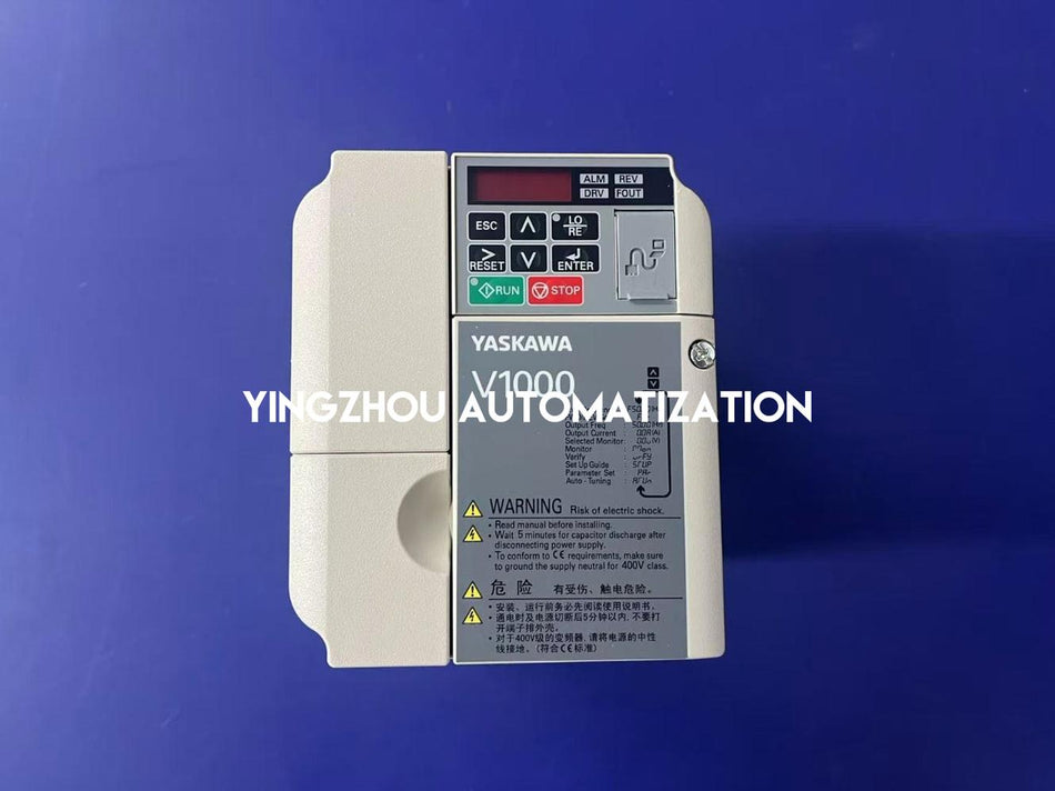 Yaskawa V1000 AC Drive | 3.0kW (4.0HP) 400V 3-Phase | CIMR-VB4A0007BBA Vector VFD | High Performance Original-vezhoo