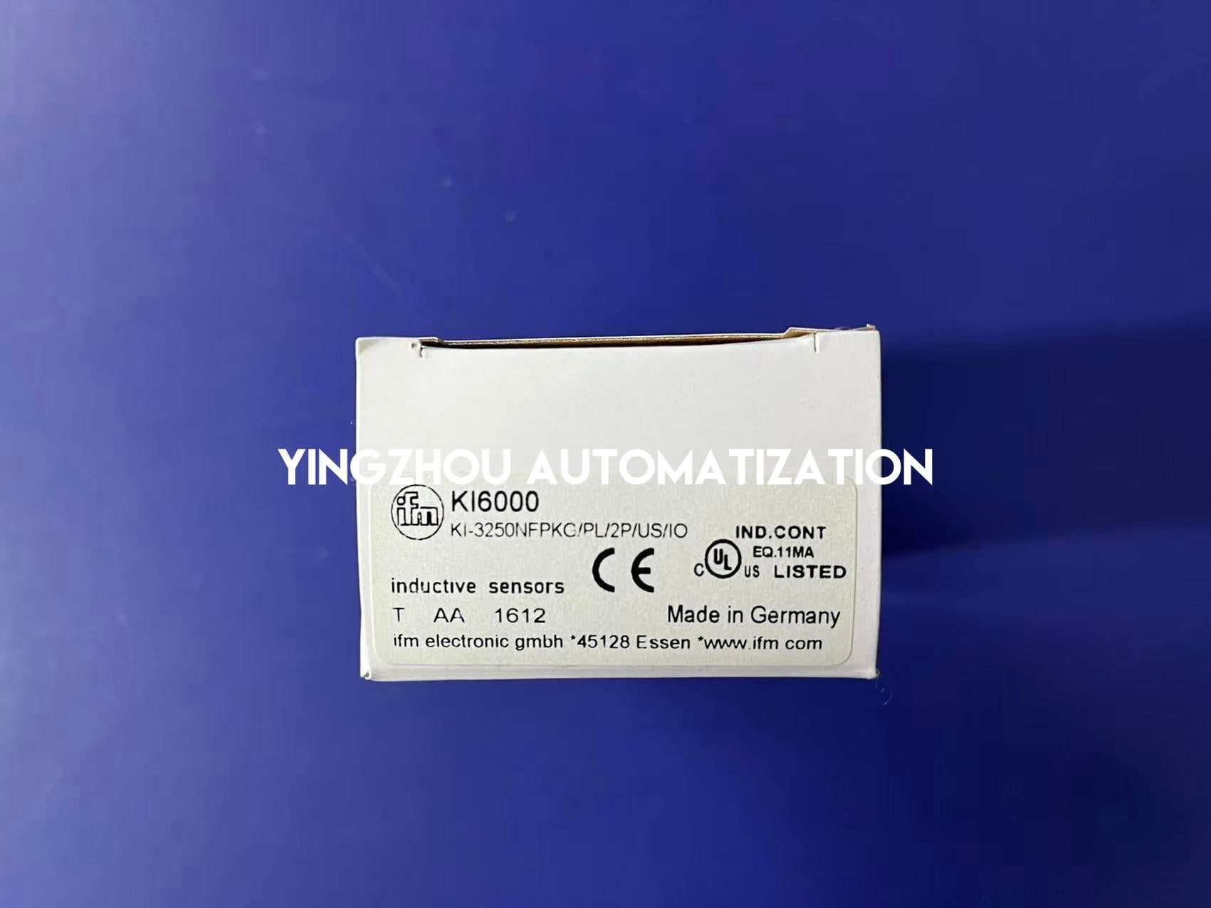 ifm electronic KI6000 Capacitive Sensor - M30, 15mm Sensing Range, PNP/NPN Programmable-vezhoo