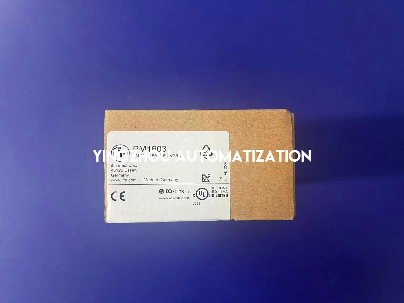 ifm electronic PM1603 Flush Pressure Sensor - -1 to 25 Bar, IO-Link & 4-20mA Output-vezhoo