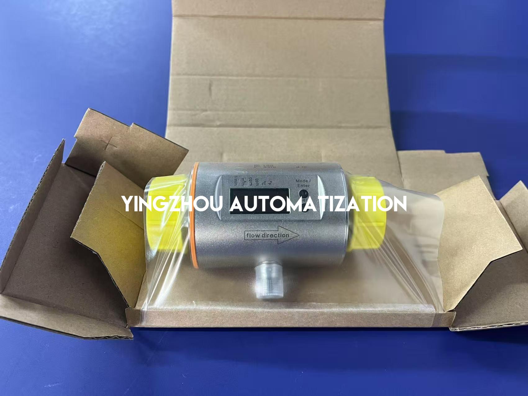 ifm electronic SM8004 Magnetic-Inductive Flow Meter - 100 l/min, Temperature Sensing-vezhoo