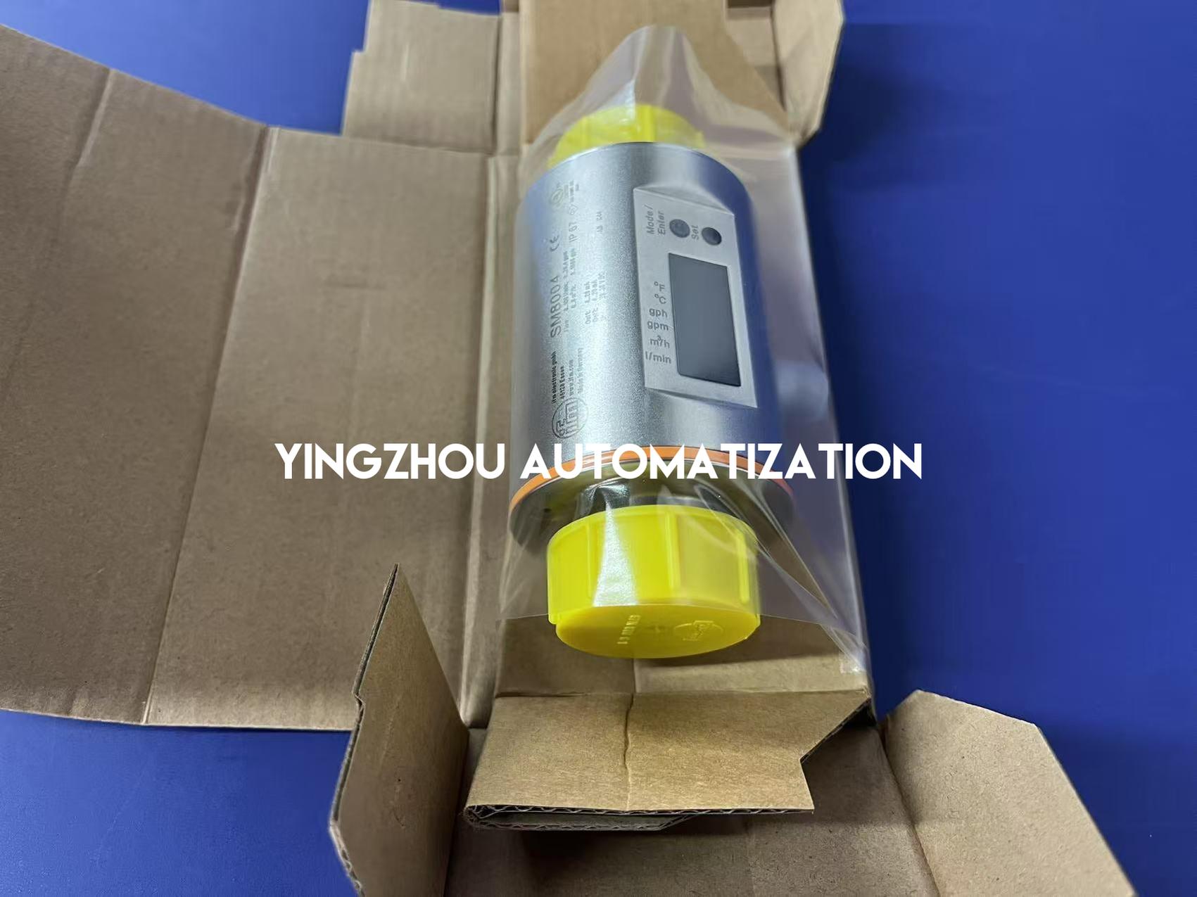 ifm electronic SM8004 Magnetic-Inductive Flow Meter - 100 l/min, Temperature Sensing-vezhoo